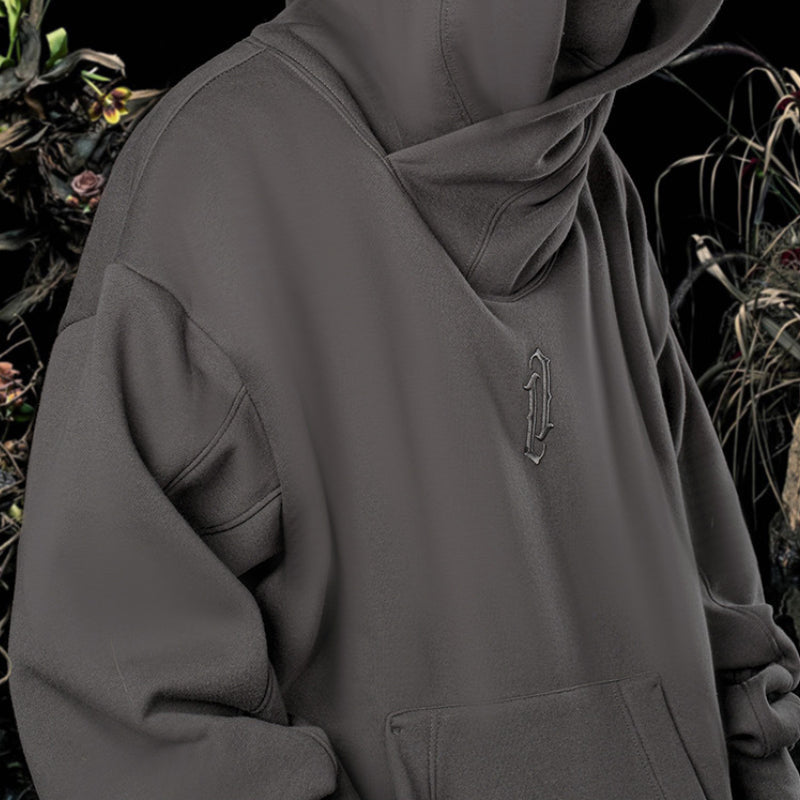 Loose Casual Thick Collar Hooded Sweatshirt