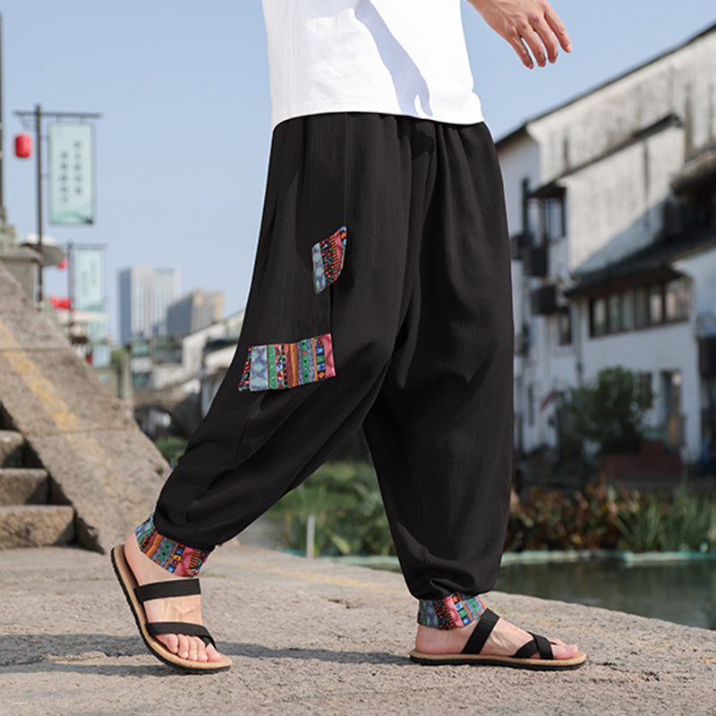 Loose-fitting Harem Pants